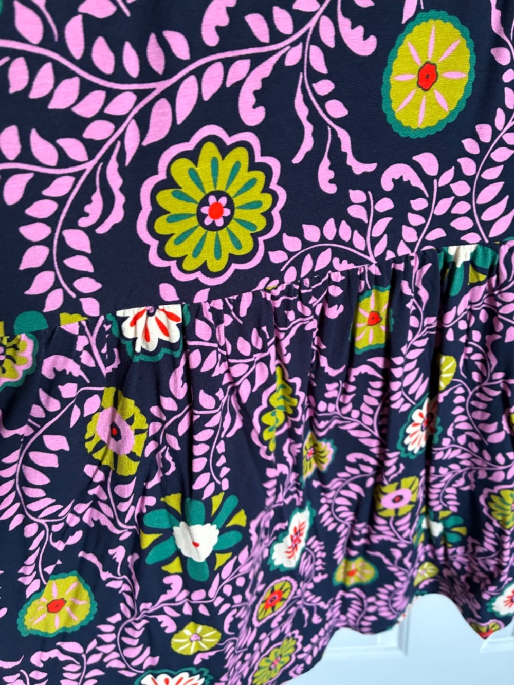 NWT Boden Ophelia fixed wrap midi dress in vibrant medallion print M - Picture 10 of 16